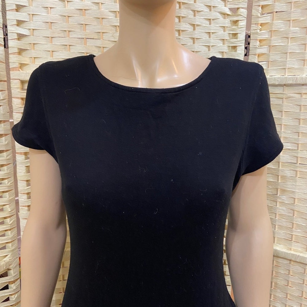 Ronnie Rosado J. Klein & Co., Black Dress with Side Buttons (SIze 12)