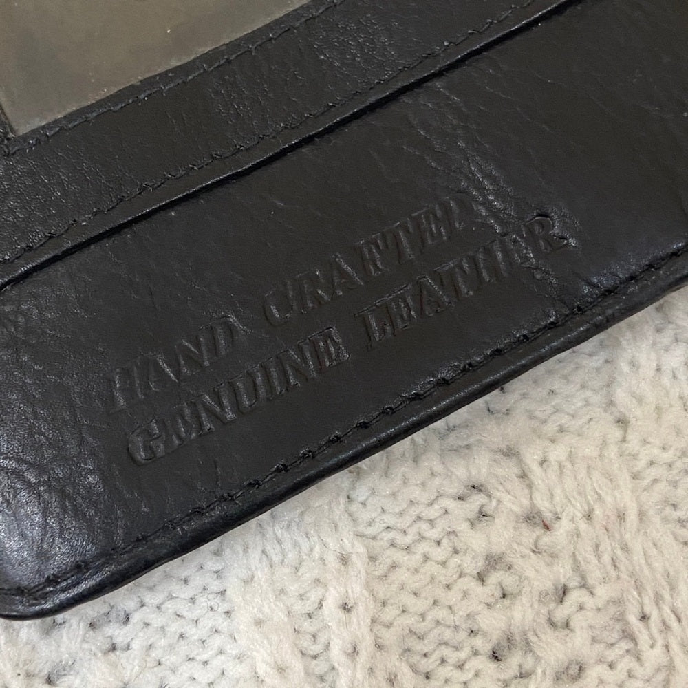 Vintage Checkbook Case with Exterior ID Case