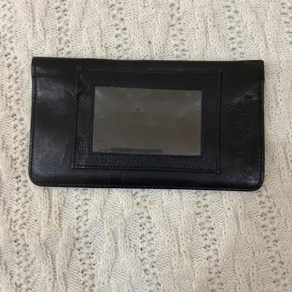 Vintage Checkbook Case with Exterior ID Case