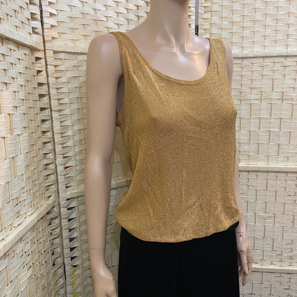 Icing Gold Sweater Tank Size M-L