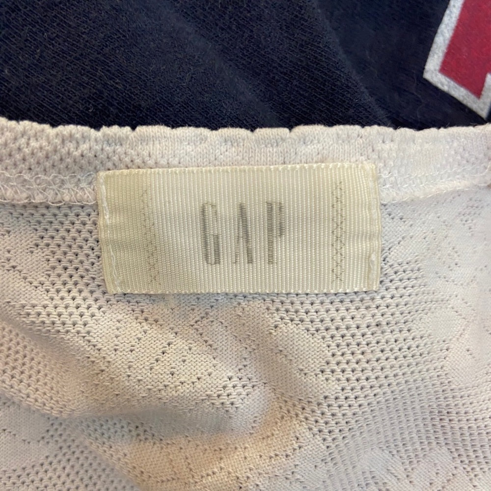 Gap White Floral-Lacy Design Camisole- Cardigan. Size M