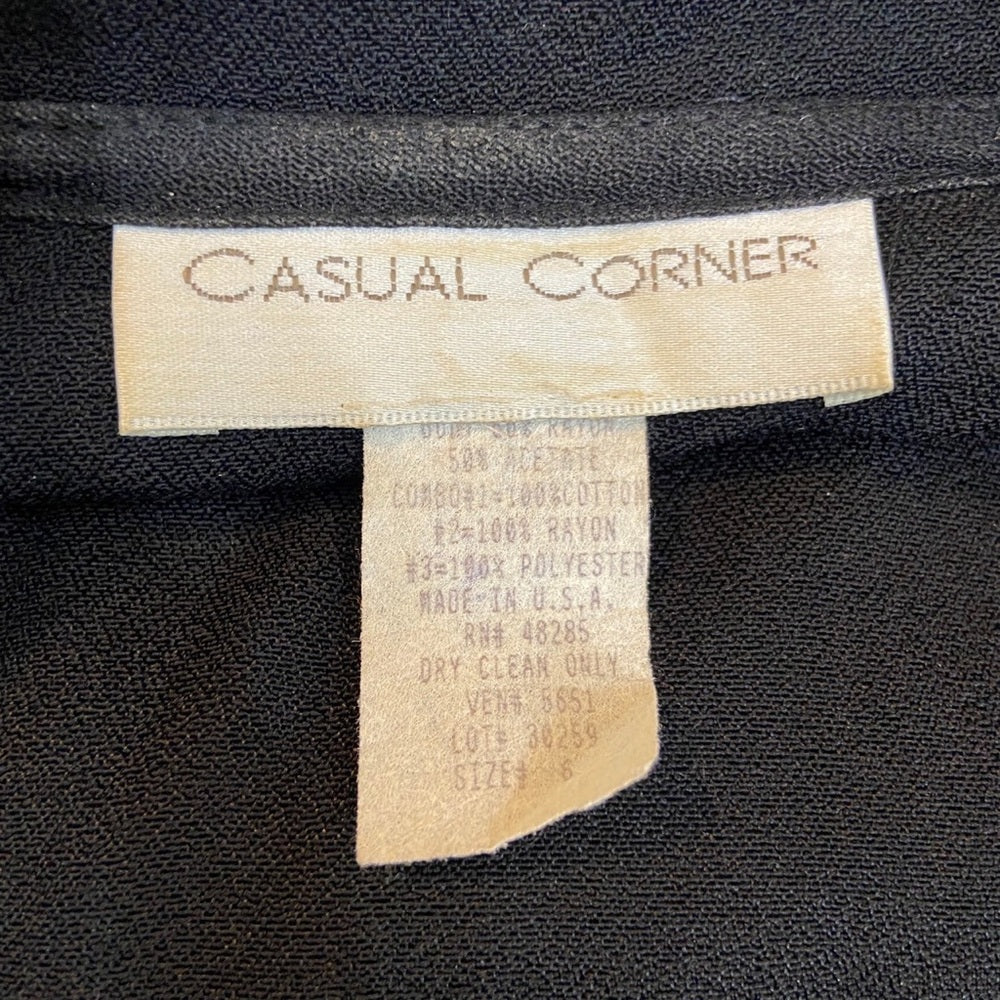 Casual Corner, Animal Print Blazer SIze-6