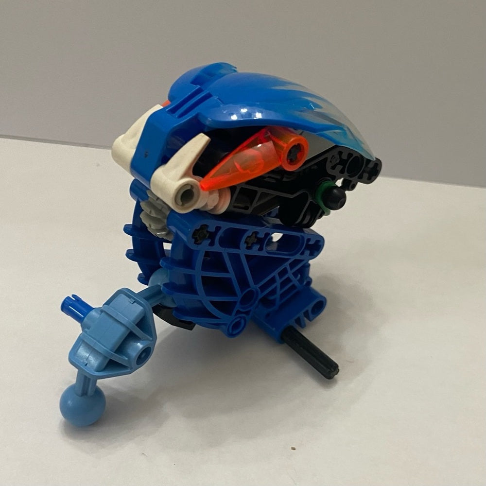 Vintage, Rare, Lego, Bionicle -Blue, Orange and White 4in x3in x 2in