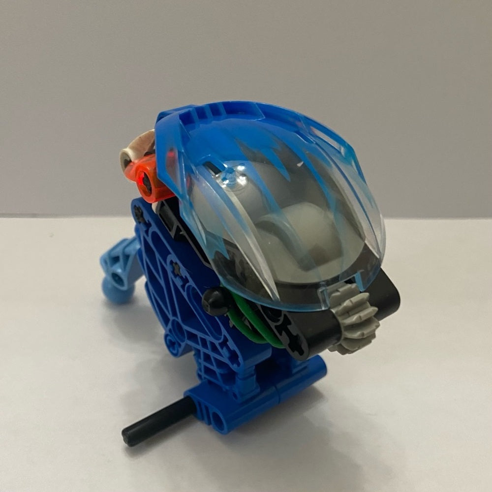Vintage, Rare, Lego, Bionicle -Blue, Orange and White 4in x3in x 2in