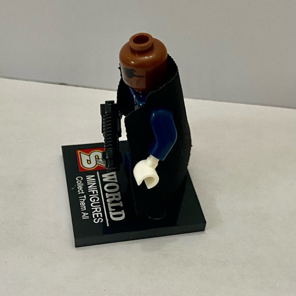 Black Cape Nick Fury, 2-inch Miniature Figure