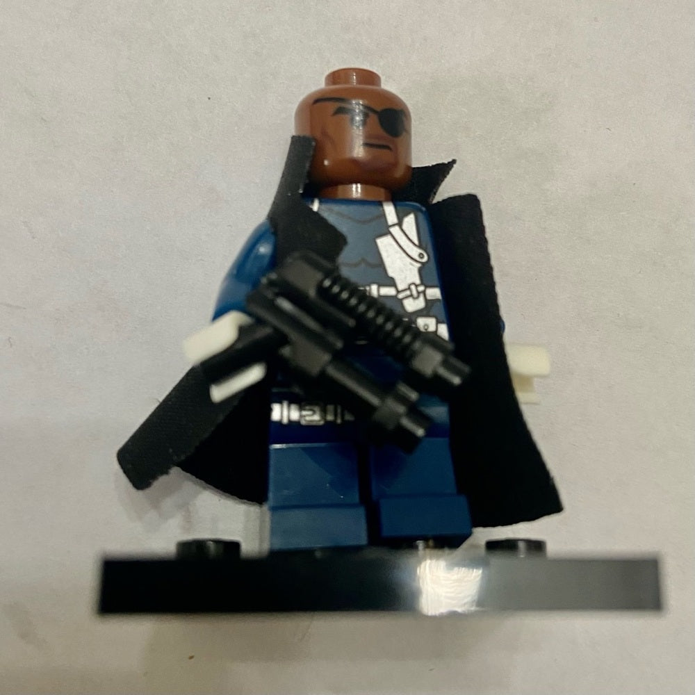 Black Cape Nick Fury, 2-inch Miniature Figure