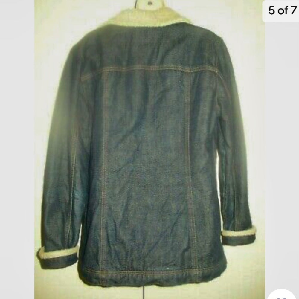 Fabulous, Gap Denim-Fleece Jacket (M-L)