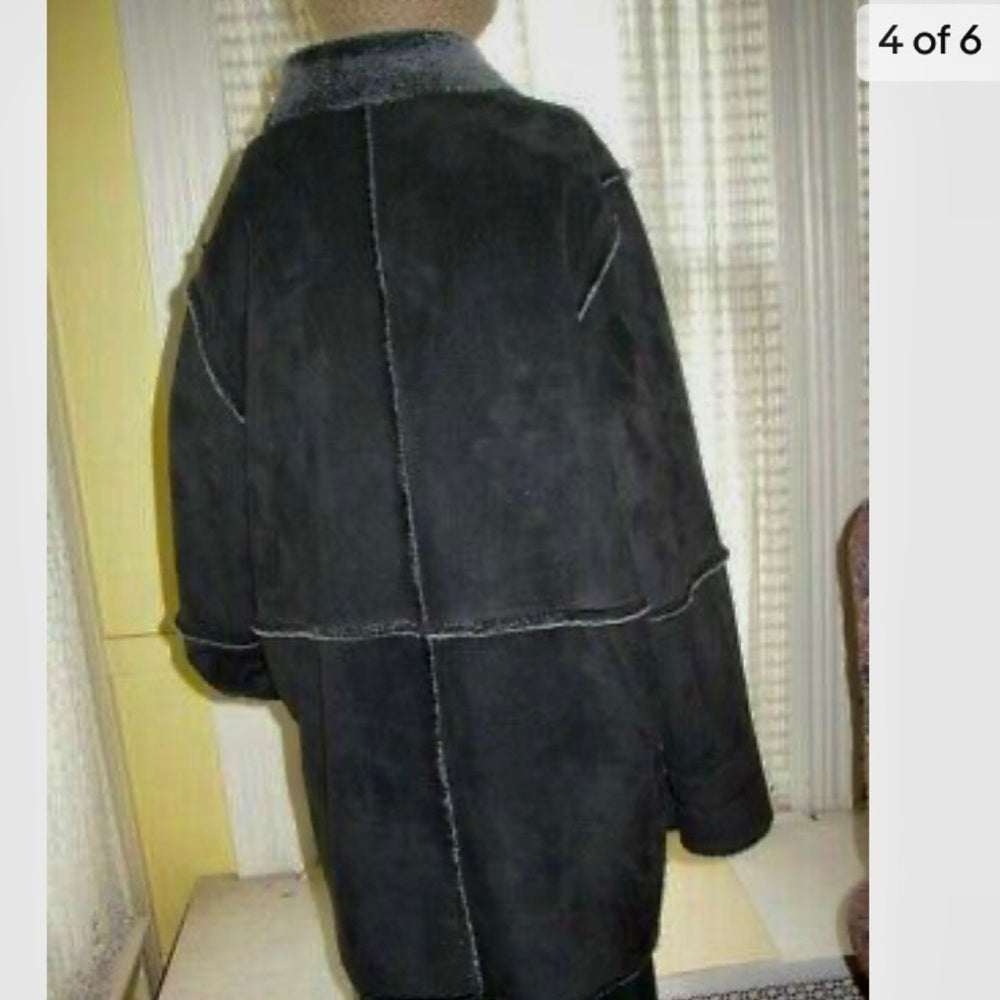 Forecaster, Genuine Black Suede Leather Sport Coat- Size L This is a beautiful