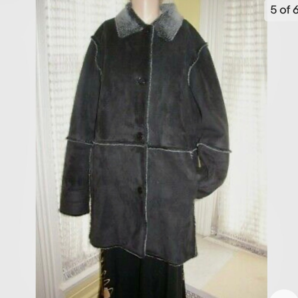 Forecaster, Genuine Black Suede Leather Sport Coat- Size L This is a beautiful