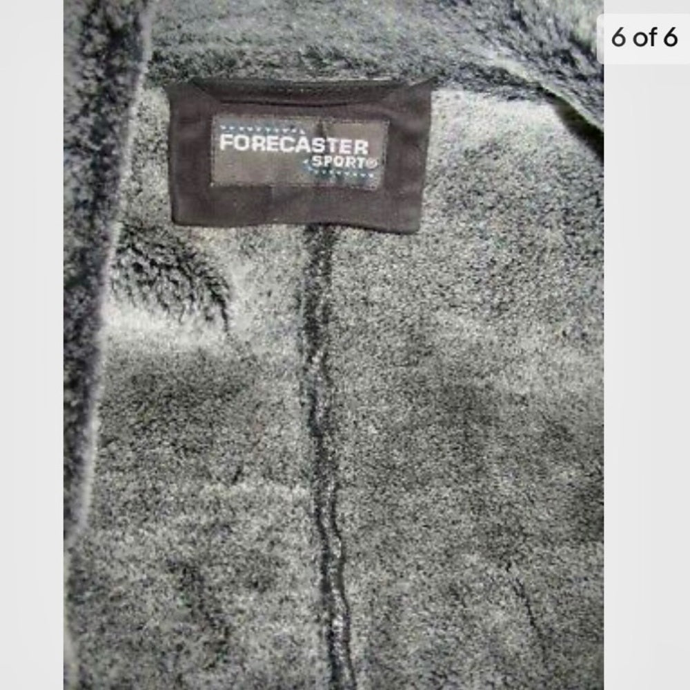 Forecaster, Genuine Black Suede Leather Sport Coat- Size L This is a beautiful