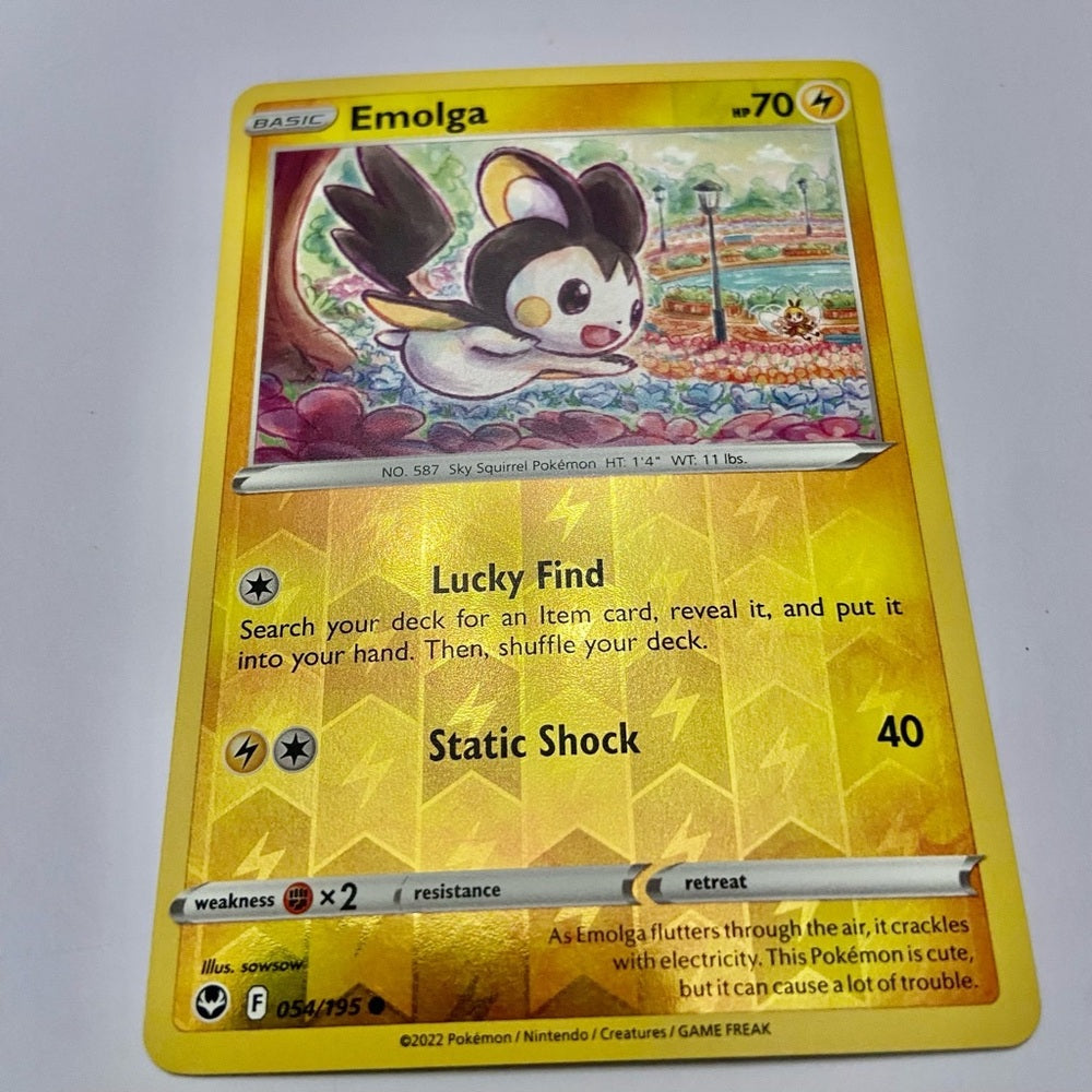 Lot (C): 3 Pokemon Reverse Holo Cards and 3 Pokemon Gold Fan Arts