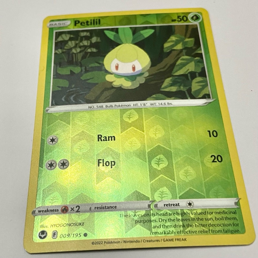 Lot (A): 3 Pokemon Reverse Holo Cards and 5 Pokemon Figures