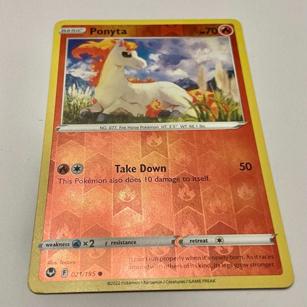 Lot (B): 3 Pokemon Reverse Holo Cards and 5 Pokemon Figures