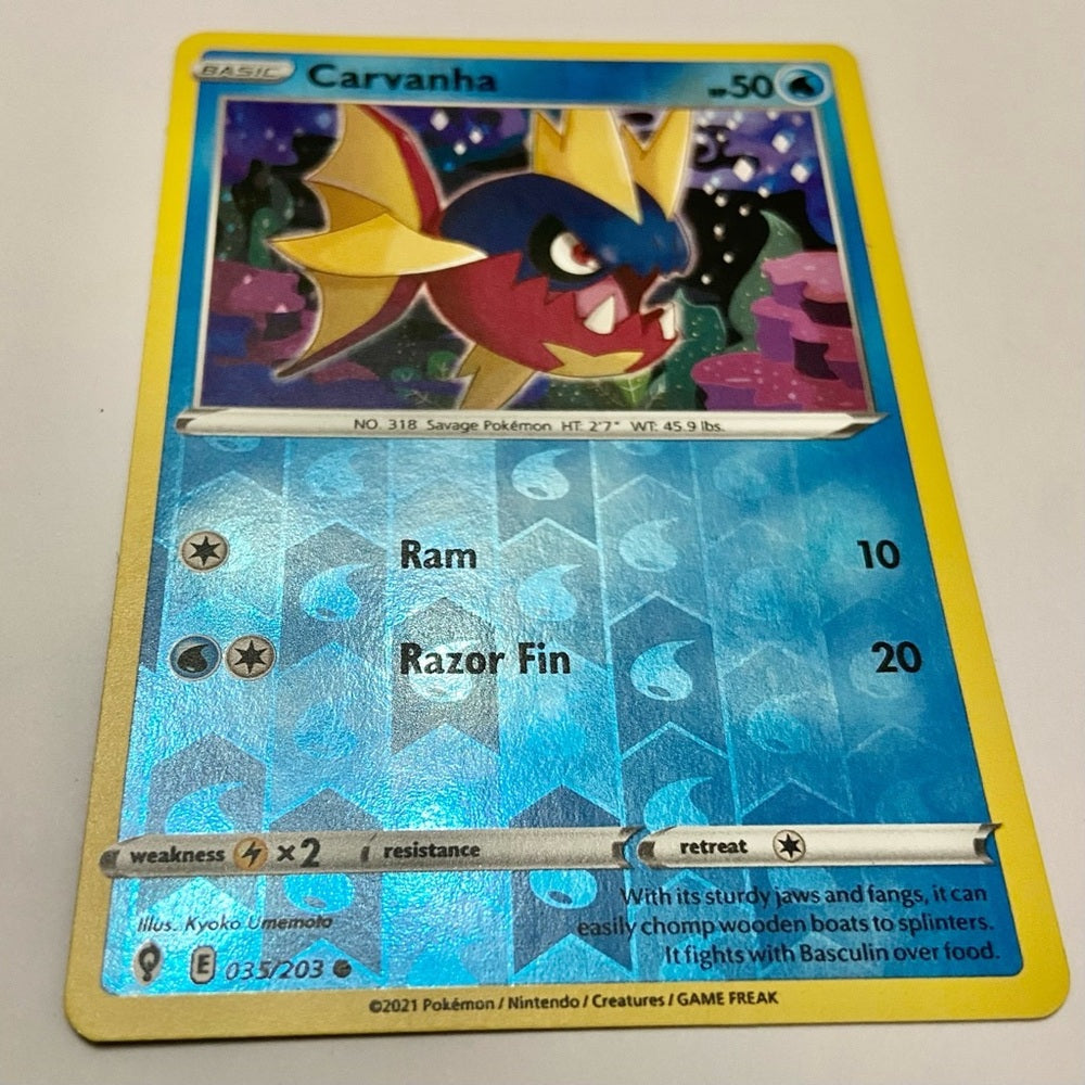 Lot (B): 3 Pokemon Reverse Holo Cards and 5 Pokemon Figures