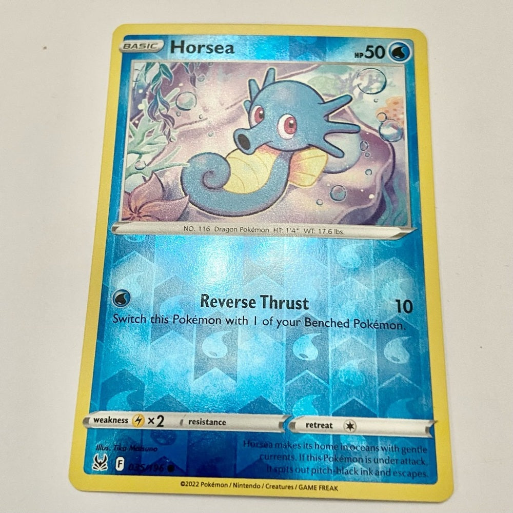 Lot (I): 3 Pokemon Reverse Holo Cards and 3 Pokemon Gold Fan Arts