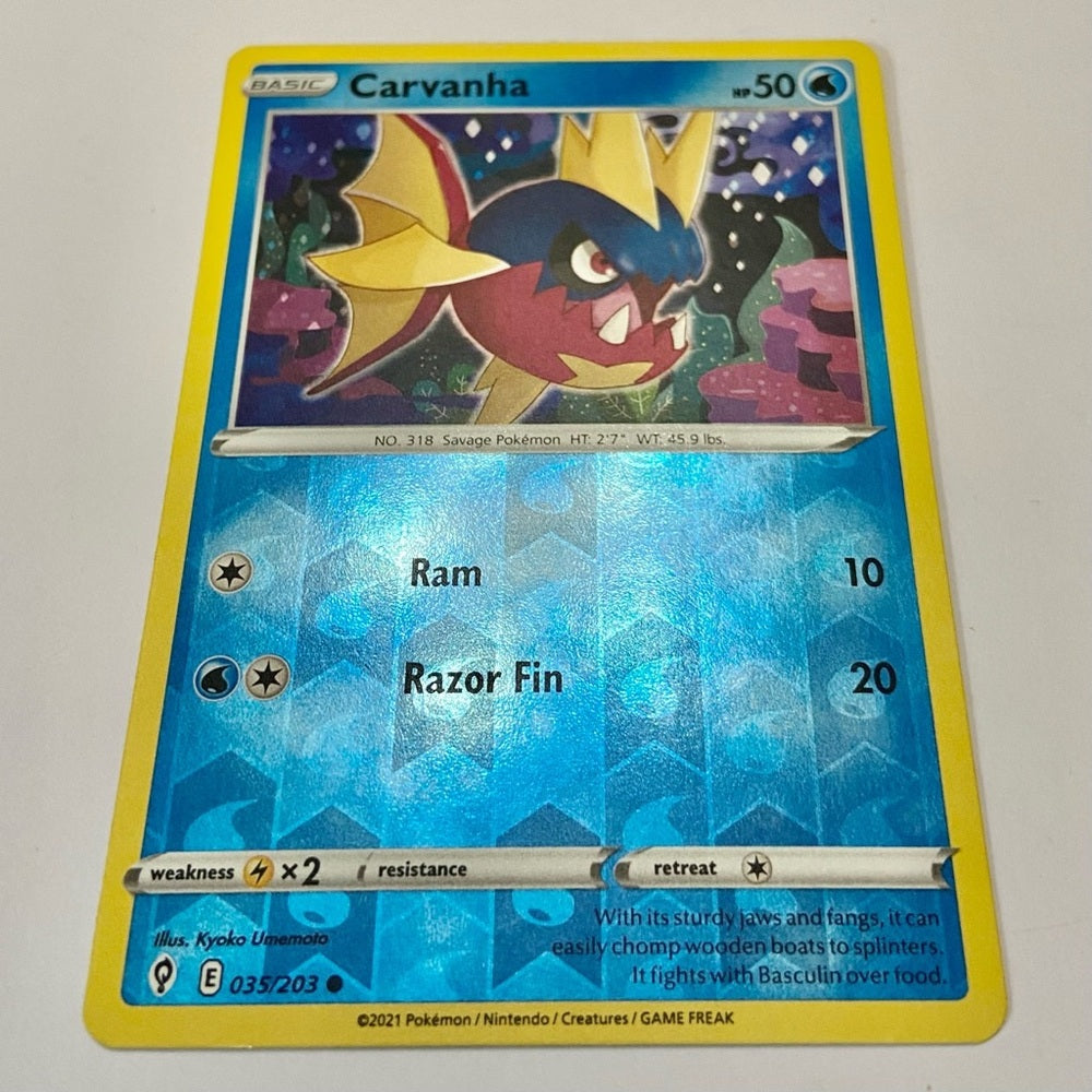 Lot (H): 3 Pokemon Reverse Holo Cards and 3 Pokemon Gold Fan Arts