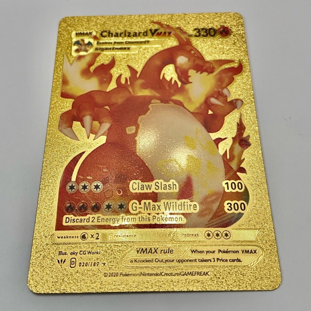 Lot (G): 3 Pokemon Reverse Holo Cards and 3 Pokemon Gold Fan Arts