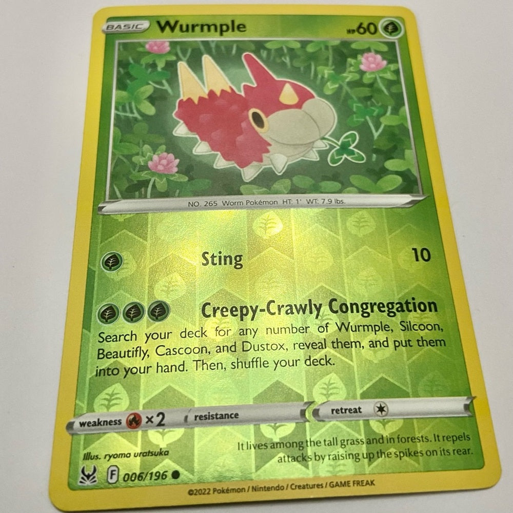 Lot (D): 3 Pokemon Reverse Holo Cards and 3 Pokemon Gold Fan Arts