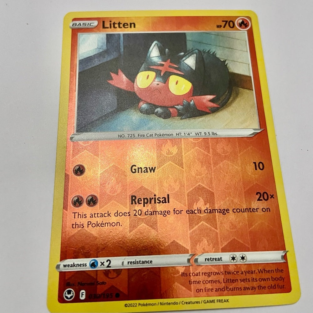 Lot (D): 3 Pokemon Reverse Holo Cards and 3 Pokemon Gold Fan Arts