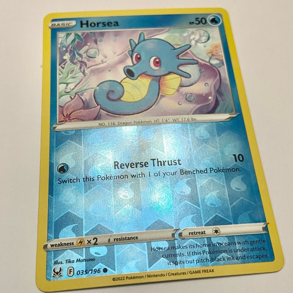 Lot (F): 3 Pokemon Reverse Holo Cards and 5 Pokemon Figures