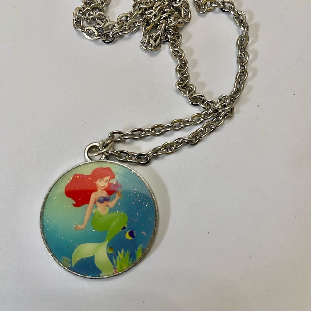 Vintage, Disney Princesses Necklace- Ariel the Mermaid