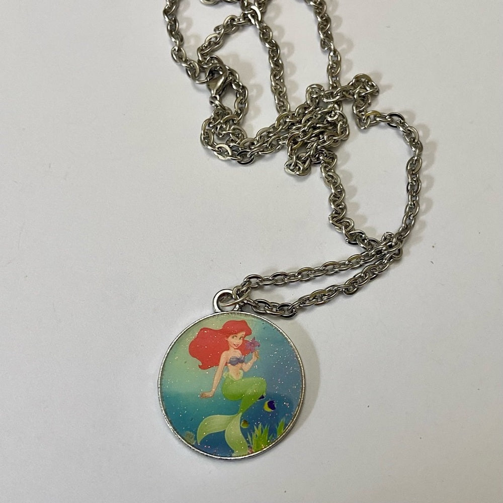 Vintage, Disney Princesses Necklace- Ariel the Mermaid
