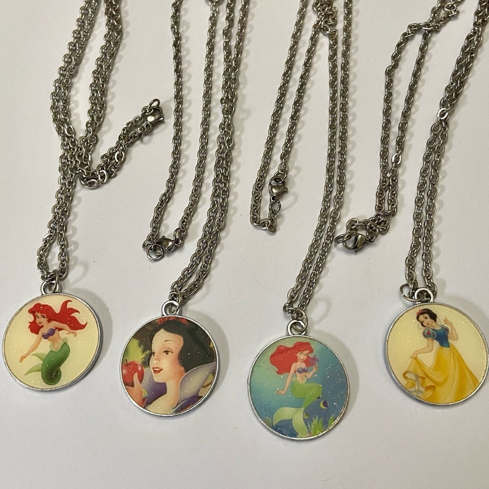 Vintage, Disney Princesses Necklace- Ariel the Mermaid