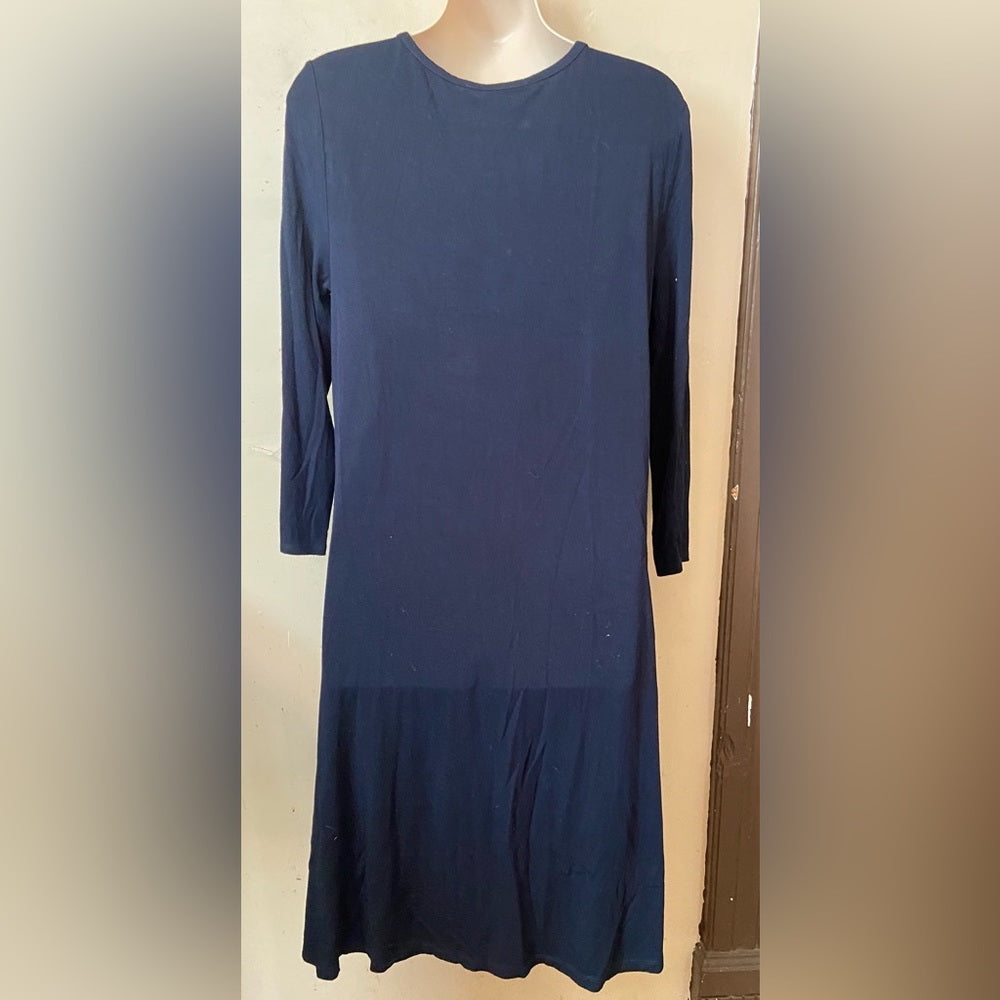 Philosophy Navy Blue Stretchy Dress. (S)