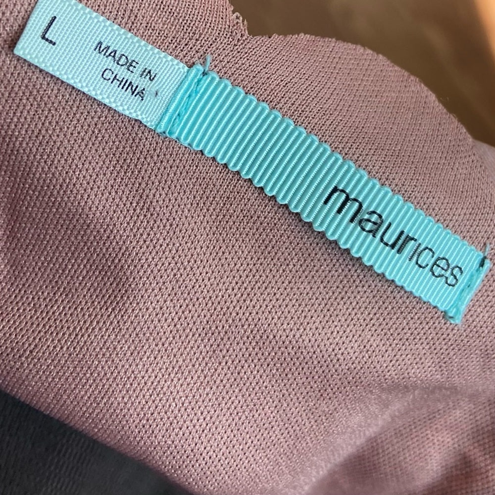 Maurices, Black -Pink Lace Top Dress (LP)