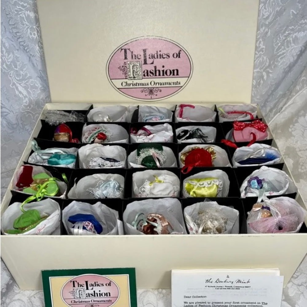 Vintage, Danburry Mint Collection,The Ladies of Fashion Christmas Ornament # 1