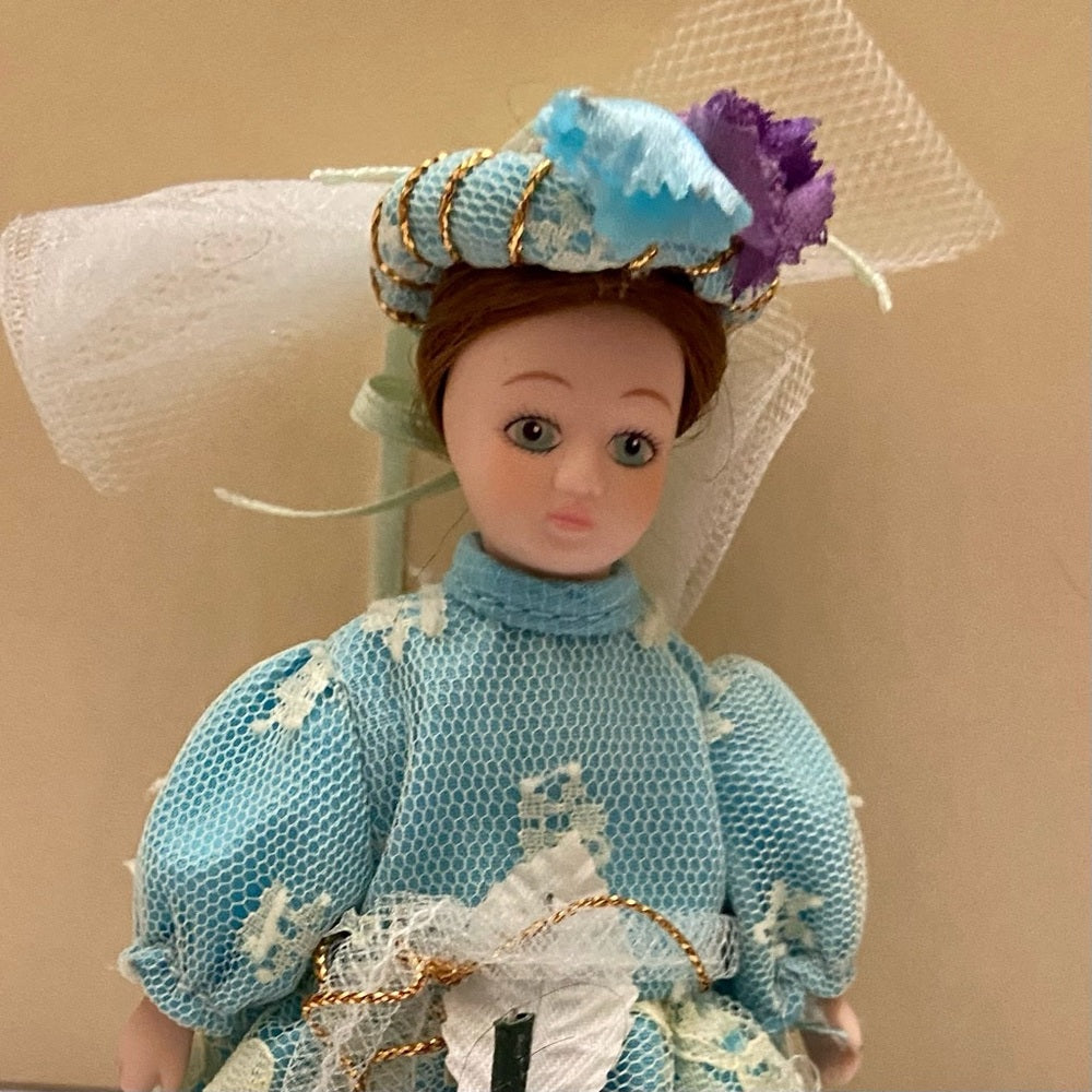 Vintage Danburry Mint-The Ladies of Fashion Christmas Ornaments # 5