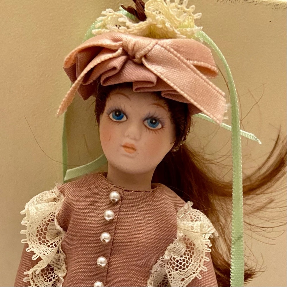 Vintage Danburry Mint-The Ladies of Fashion Christmas Ornaments # 6