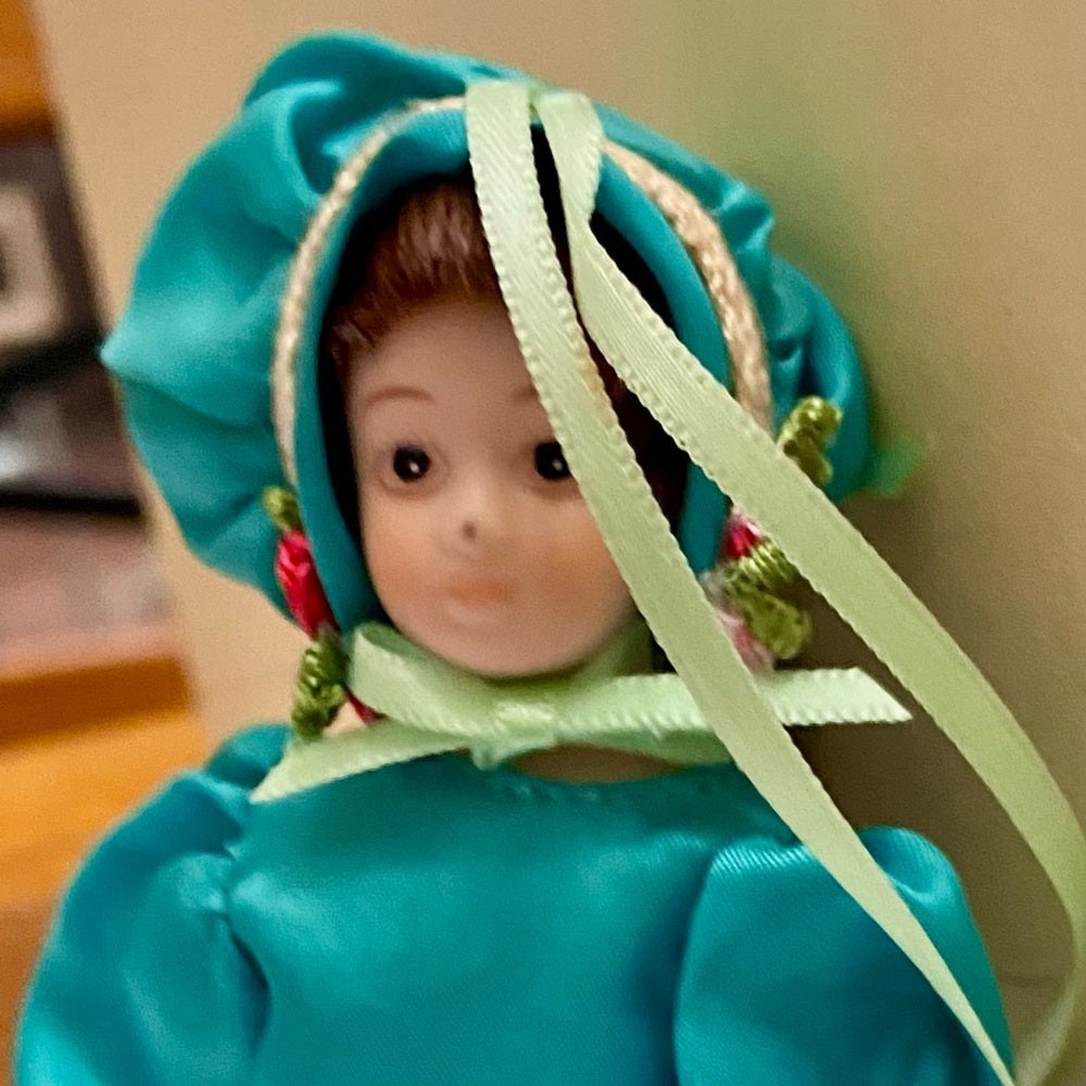 Vintage Danburry Mint-The Ladies of Fashion Christmas Ornaments # 7