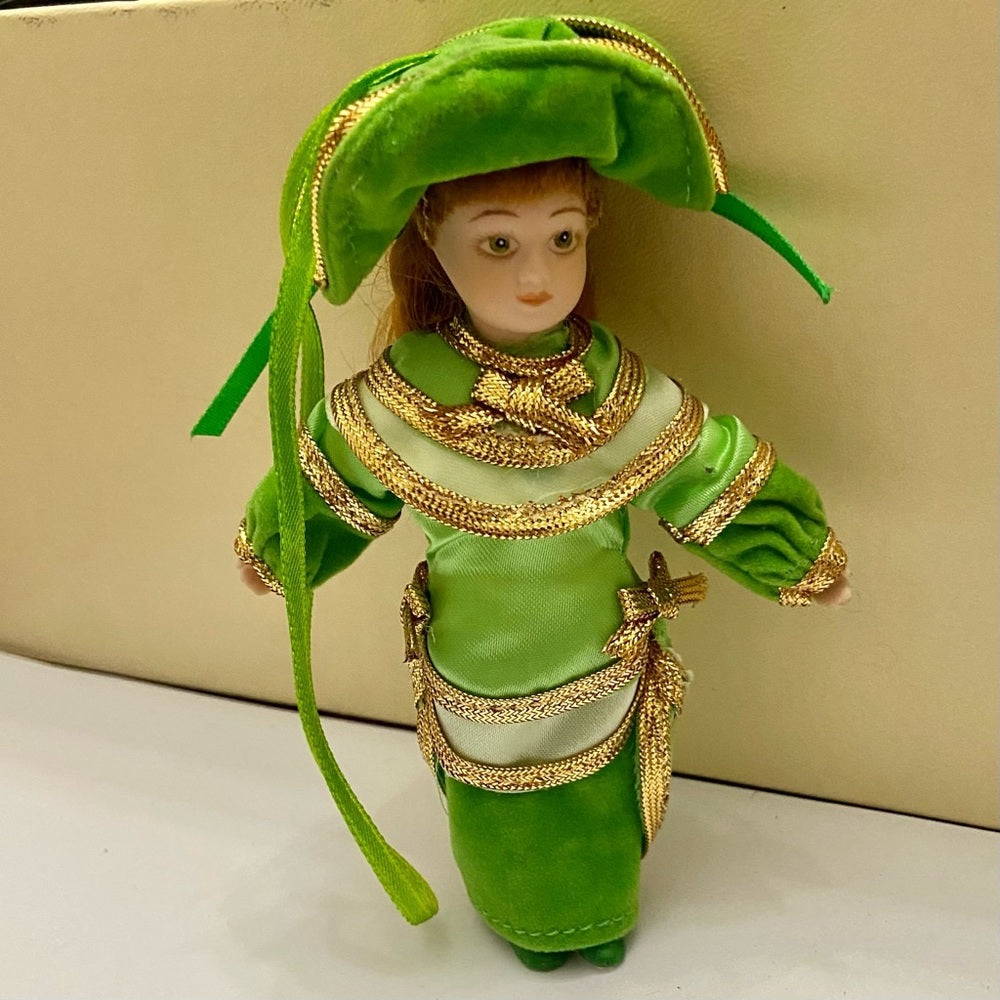Vintage Danburry Mint-The Ladies of Fashion Christmas Ornaments # 10