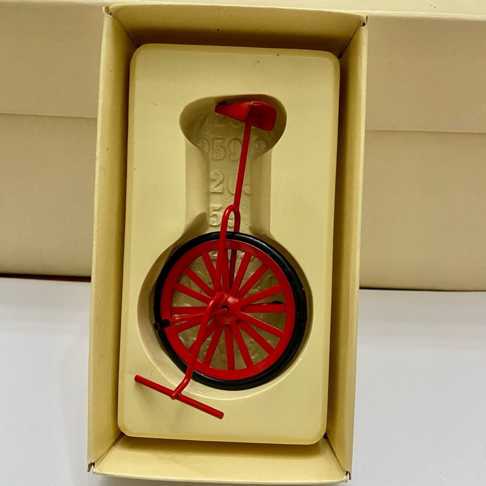 Vintage, Rare, Country Antique Ornaments- Unicycle