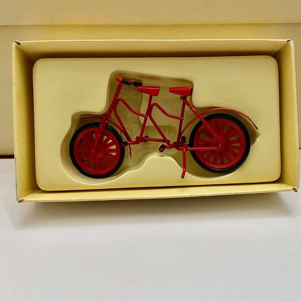 Vintage, Rare, Country Antique Ornaments- 2 Seater Bicycle