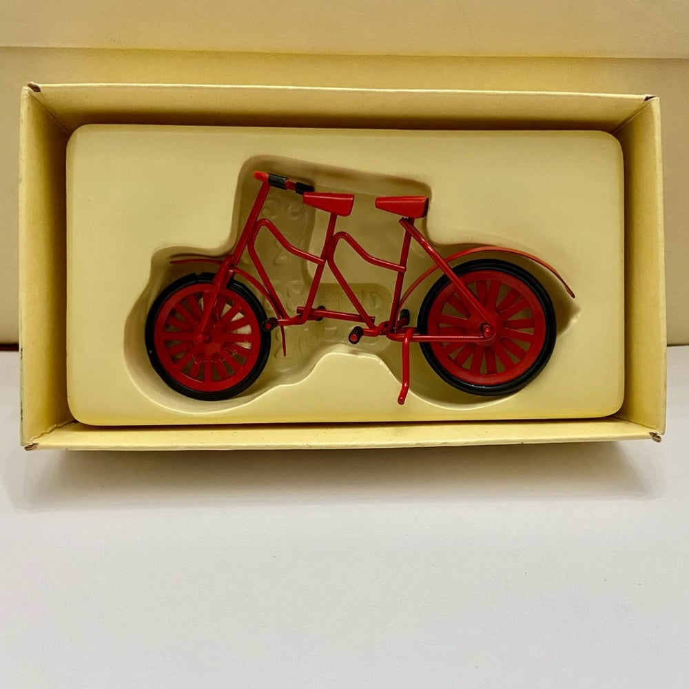 Vintage, Rare, Country Antique Ornaments- 2 Seater Bicycle