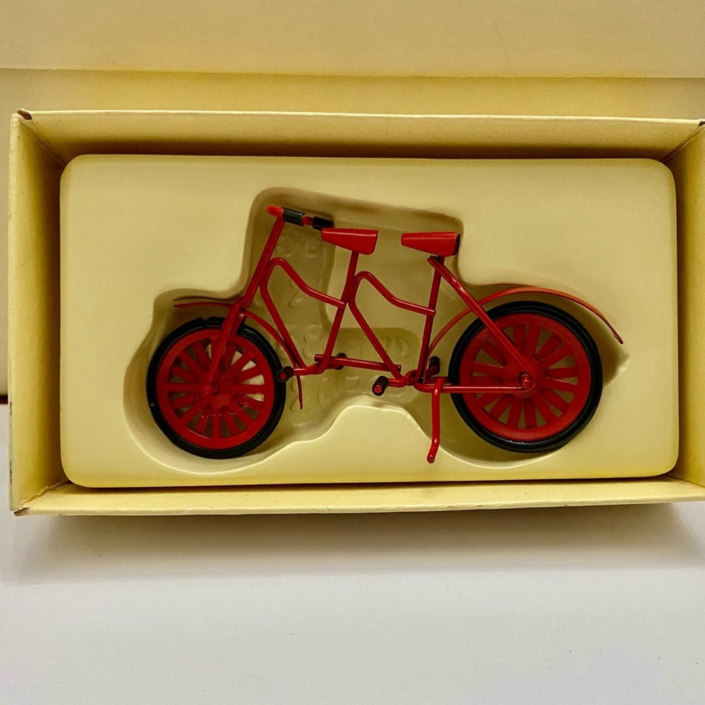 Vintage, Rare, Country Antique Ornaments- 2 Seater Bicycle