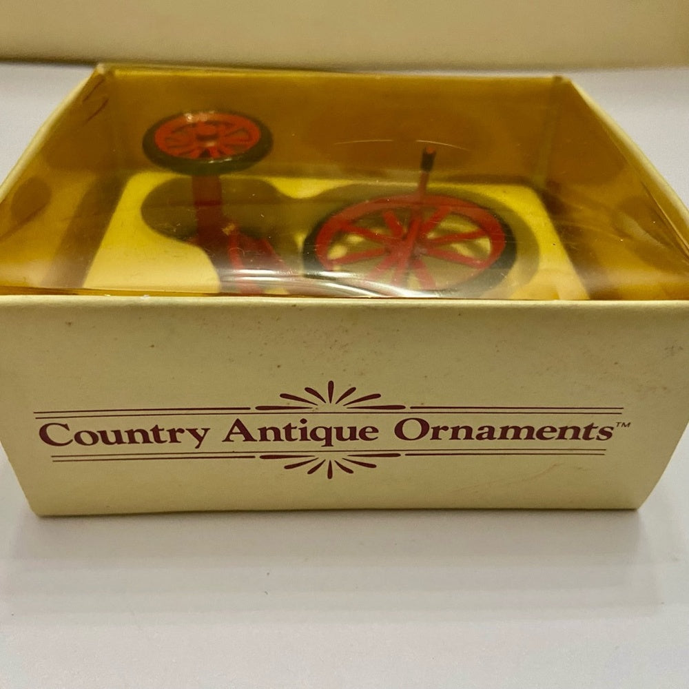 Vintage, Rare, Country Antique Toy- Ornaments- Tricycle