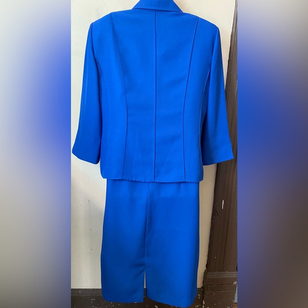 Beautiful, Jessica Howard Electric Blue Dress Suit Size 12