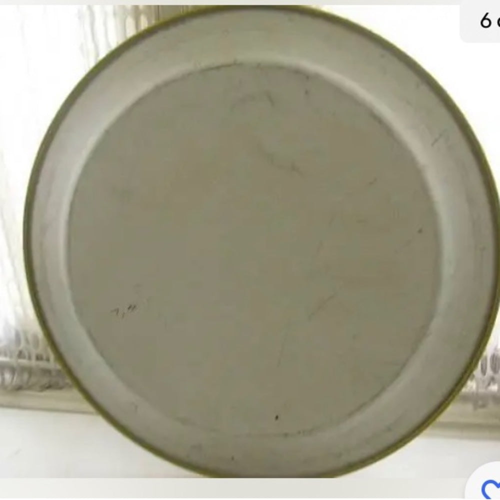 Vintage, Beautiful, Large 19in Diameter Seal of USA Metal Charger