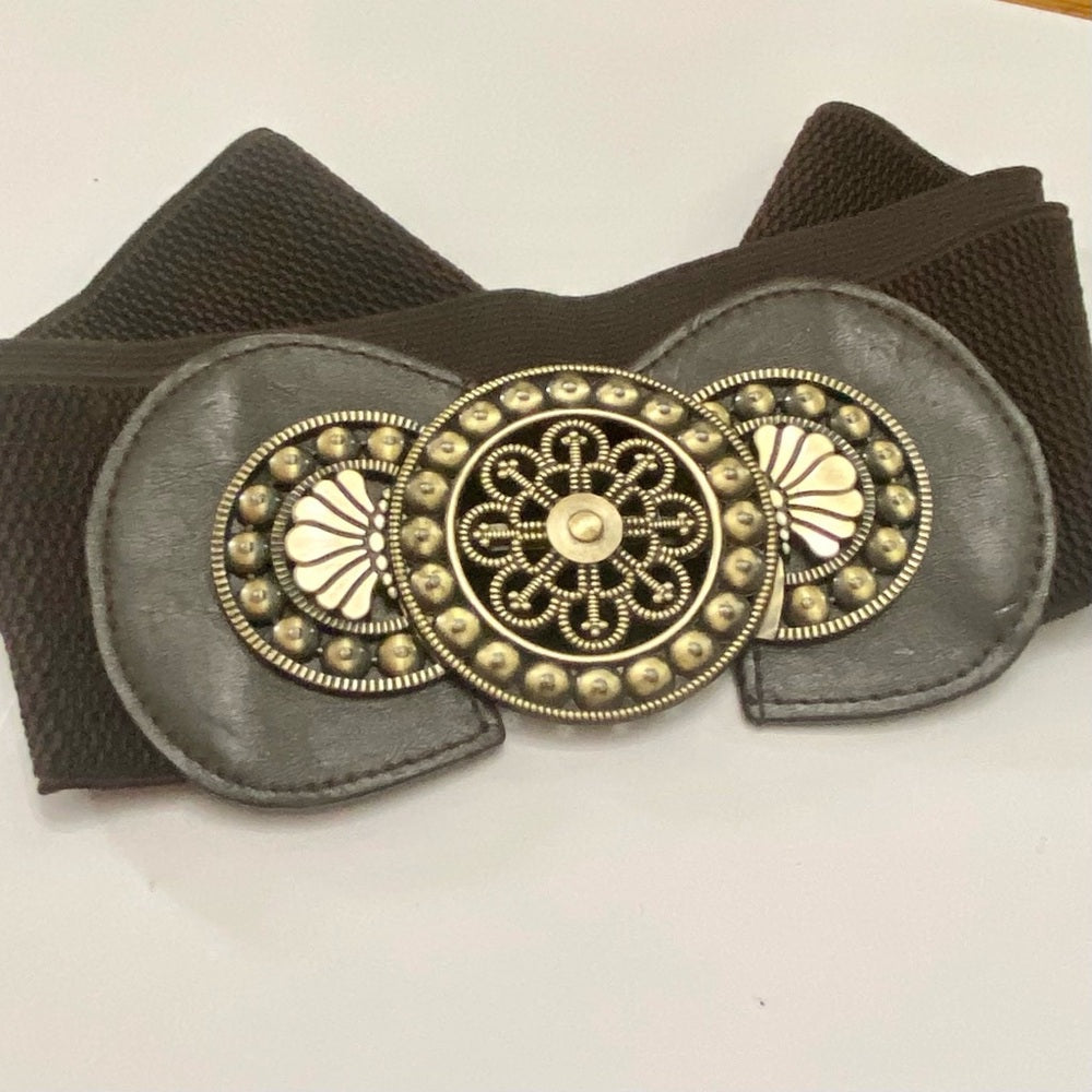 Vintage, Brown Stretchable Belt 38in x 1.5in