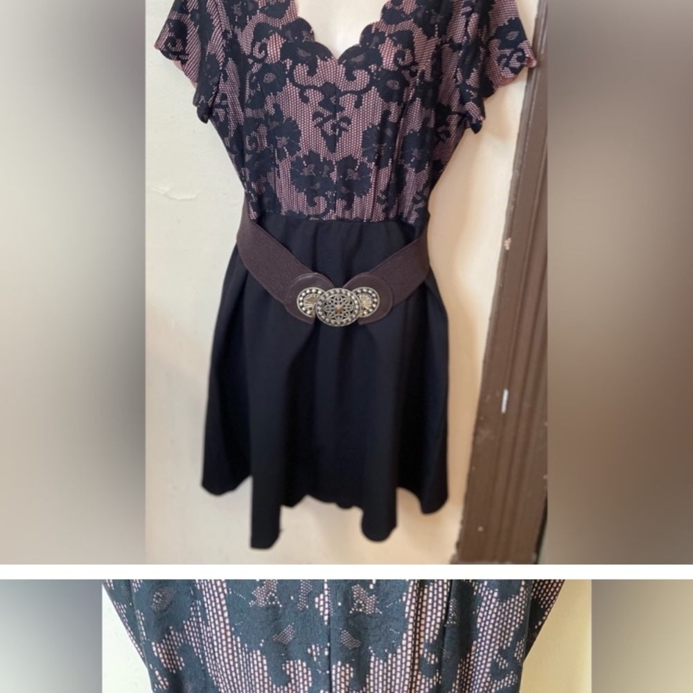 Vintage, Brown Stretchable Belt 38in x 1.5in