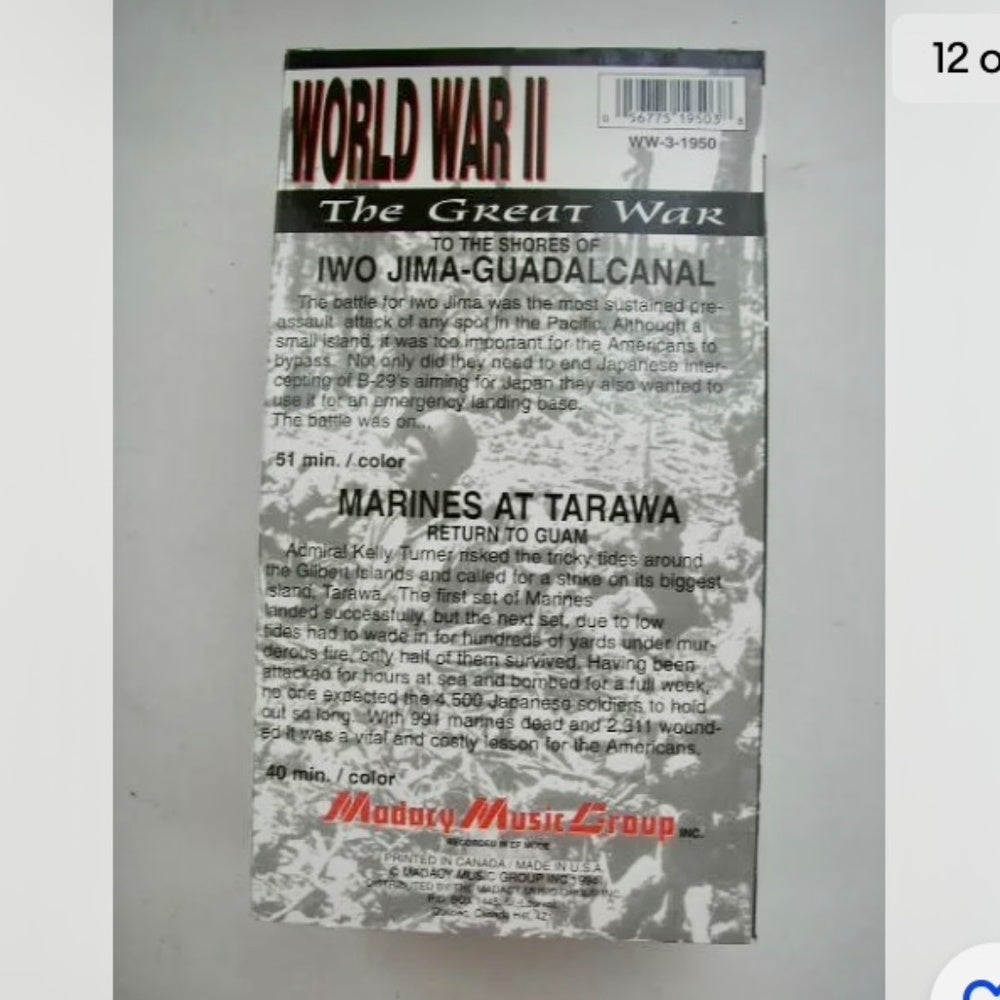 Description The Great War Collection of World War II