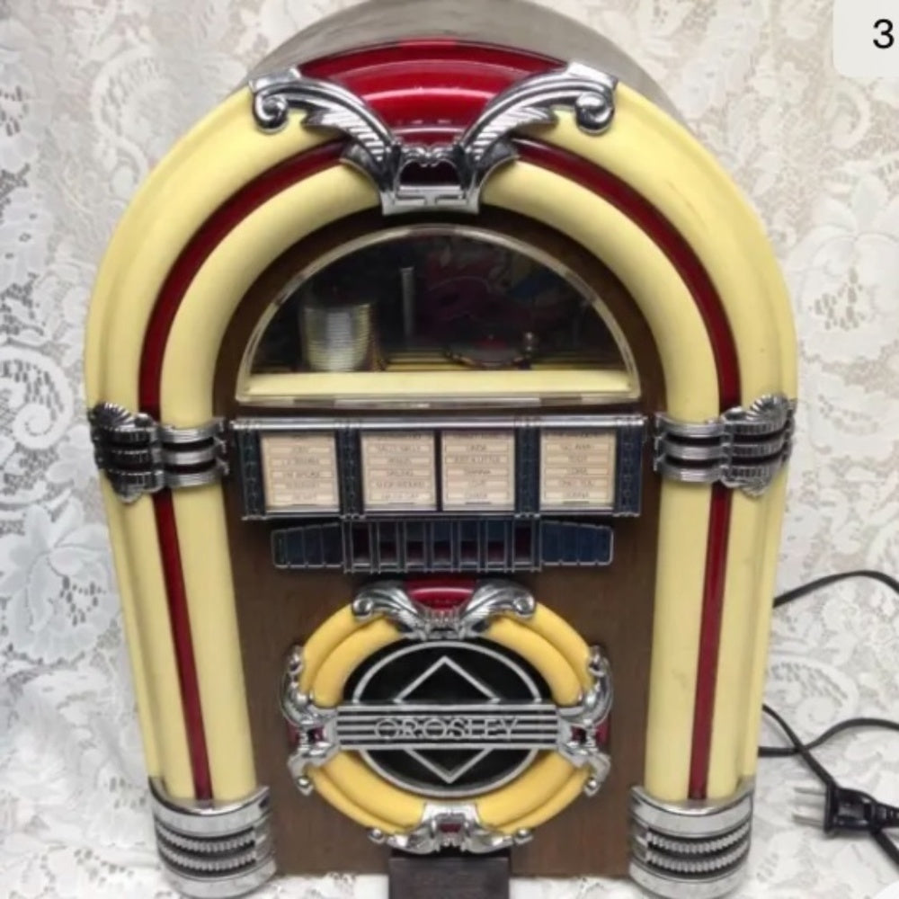 Crossley 1890-1990 100 Years Commemorative Radio-Cassette Player 15inx11inx6.5i