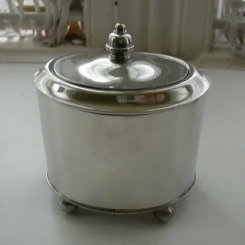 Vintage, Steiff Pewter 5-pc Presentation Coffee or Tea Service