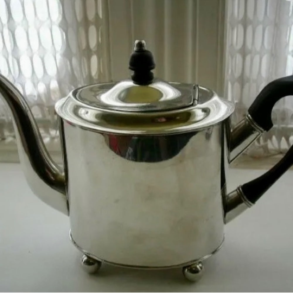 Vintage, Steiff Pewter 5-pc Presentation Coffee or Tea Service