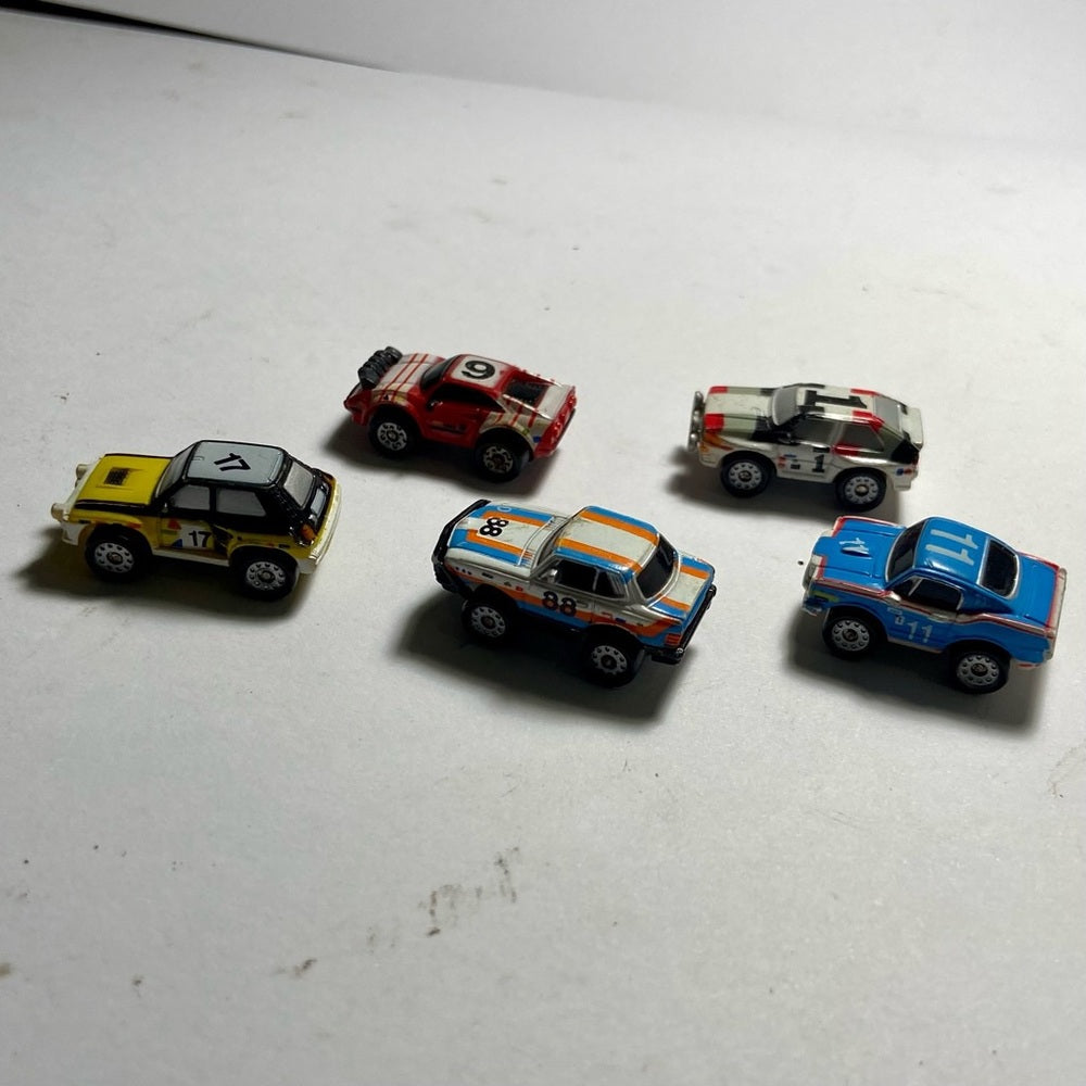 Vintage, Lot of 5 Miniature 1.25-inch Cars (C)