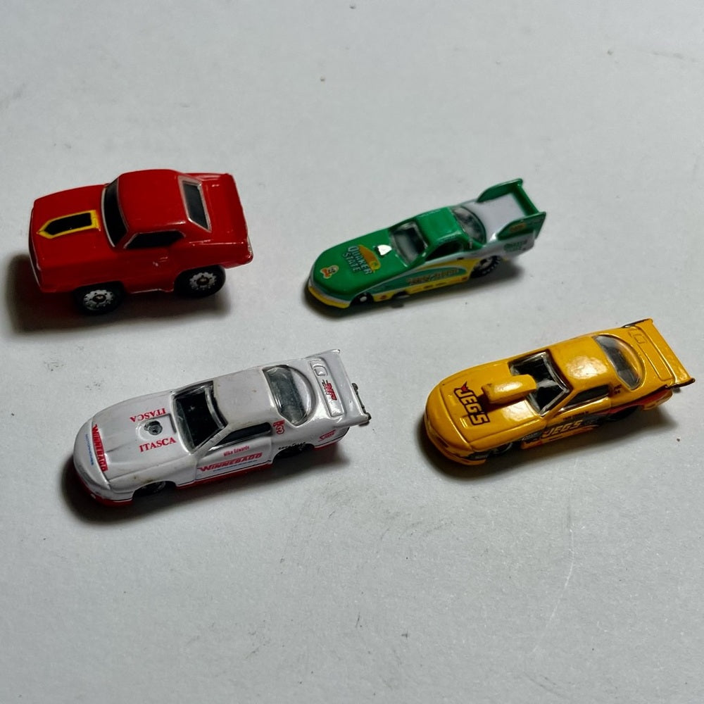 Vintage, Lot of 4 Miniature 1.25-inch Cars (H)