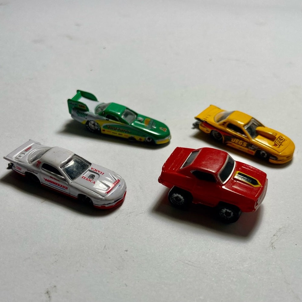 Vintage, Lot of 4 Miniature 1.25-inch Cars (H)